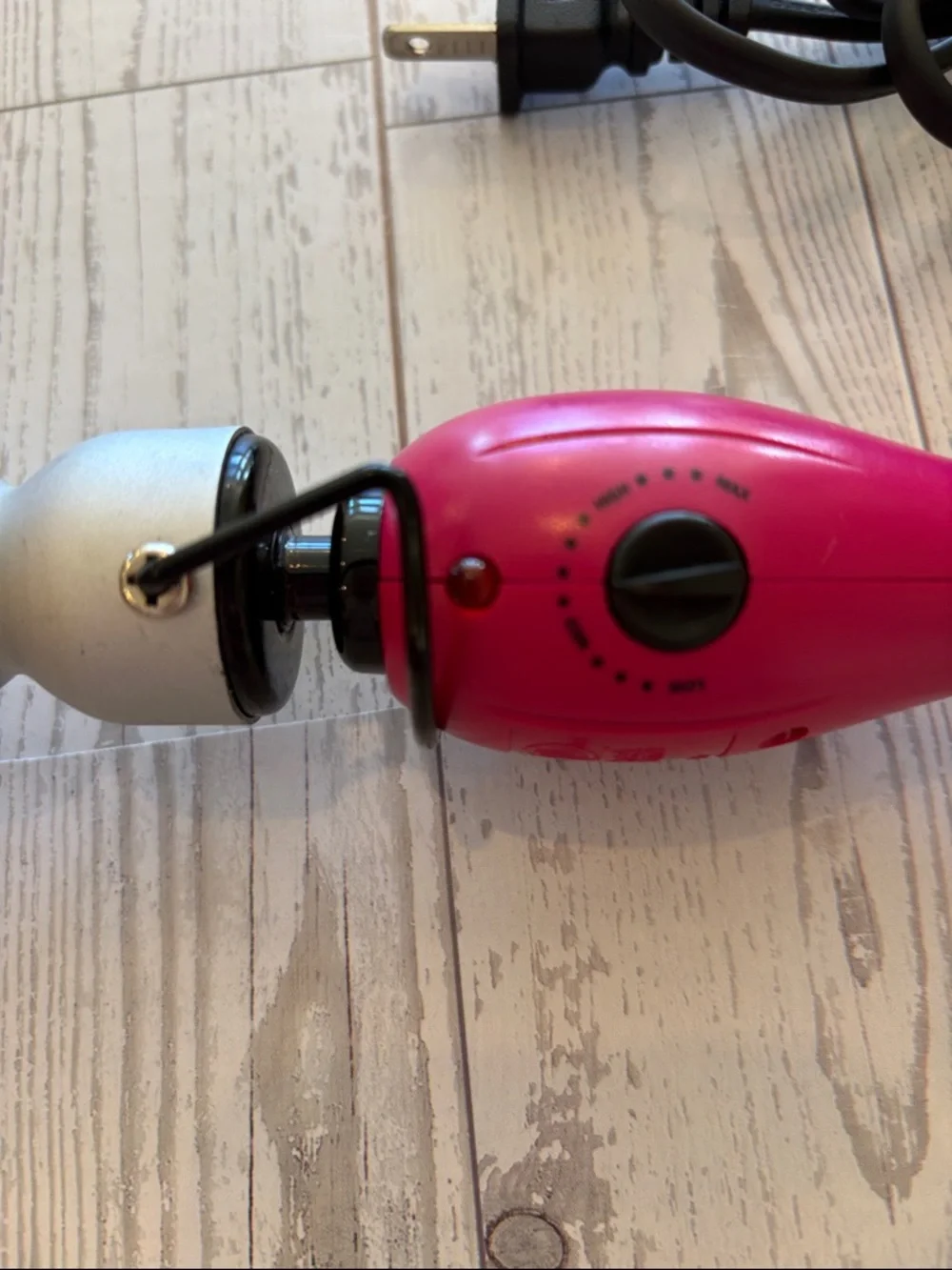 Revlon Salon‎ High Heat Hair Curling Iron Ball Wand beach waves curly spiral